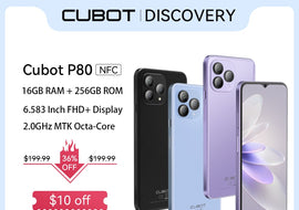 Cubot P80, 2023 New Global Version Smartphone, 8GB RAM, 256GB ROM,