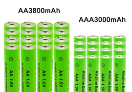 Free ShippingAA+AAA rechargeable AA 1.5V 3800mAh/1.5V AAA 3000mah