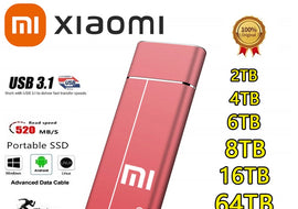 Xiaomi Portable Usb 3.1 New Ssd 128tb Usb External Hard Drive 500gb